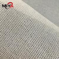 Polyester 100% de interface fusible de tricot blanc tissé tricoté