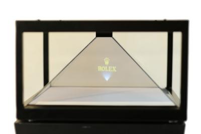 Large 70 3d Holographic Projection Pyramid Holocube Video Full Hd Hologram LED Projector