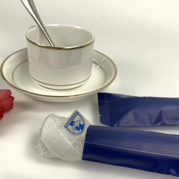 Ярлык бренда Customed душил индивидуально влажное полотенце хлопка Oshibori