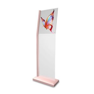 30 Inch Vertical Self-Luminous OLED LG Transparent Screen TV Advertising Display with P-Cap Touch