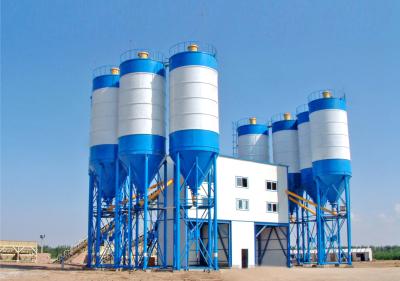 180m3 / H Concrete Batch Mix Plant , Short Stirring Time On Site Concrete Batching Plant