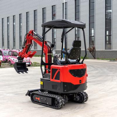 1.5 Tone Mini Hydraulic Excavator Machine CE Farm Garden Mini Digger