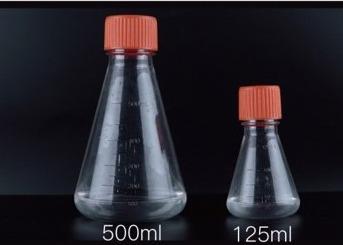 Flat Bottom PETG PE Primary 250 Ml Erlenmeyer Flask Chemistry