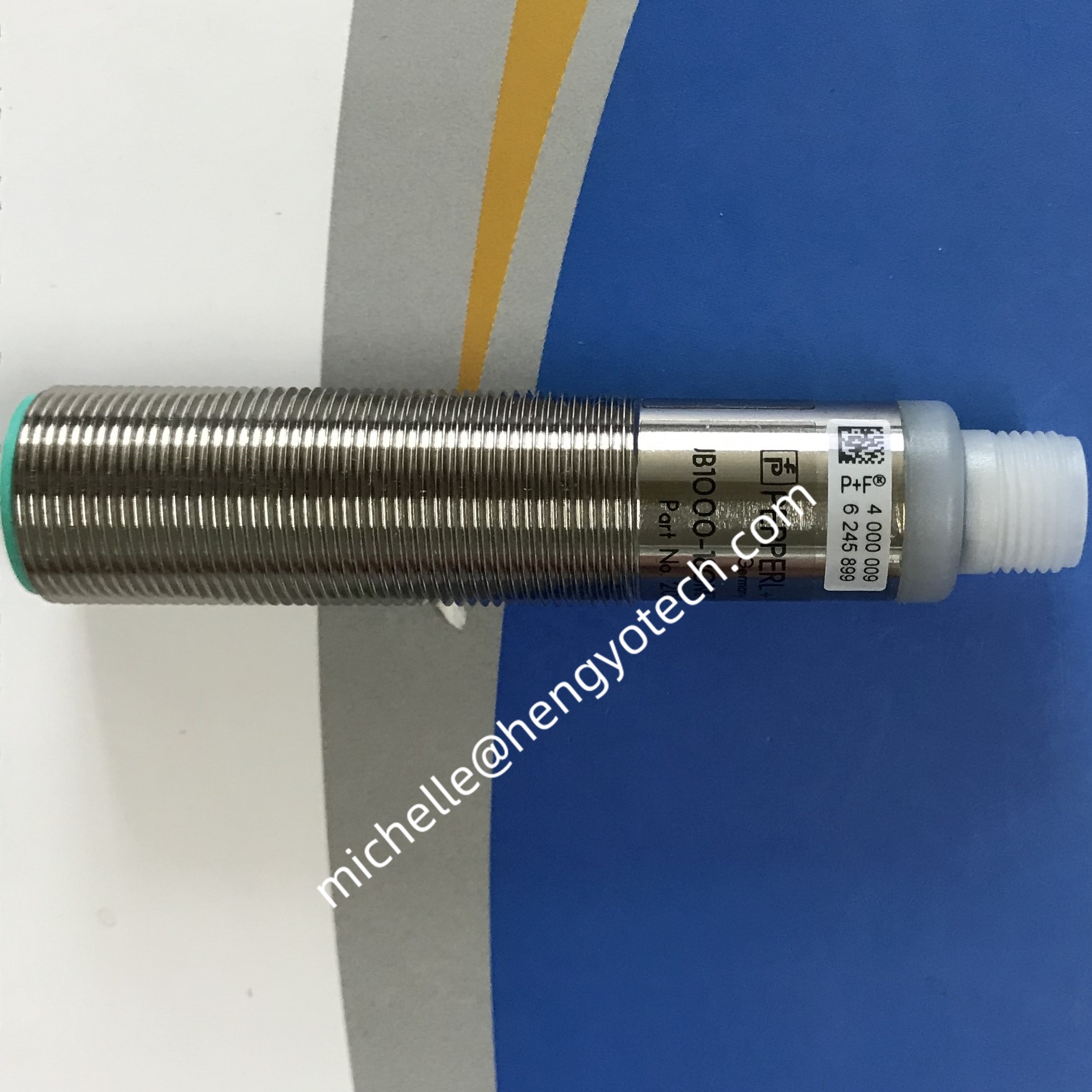 PEPPERL+FUCHS Stainless Steel Ultrasonic Sensor for Industrial Automation with One Year Warranty