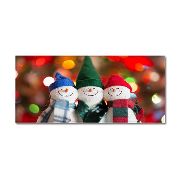 Santa Claus Kitchen Floor Mats Carpet impermeável para Sofa Area Long Strip