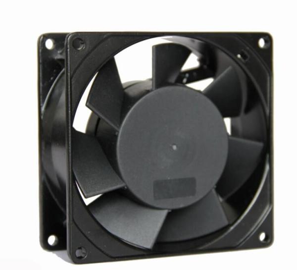 Industrial Equipment Cooling Fans AC Cooler Motor 50/60hz 92 × 92 × 38 Mm Size