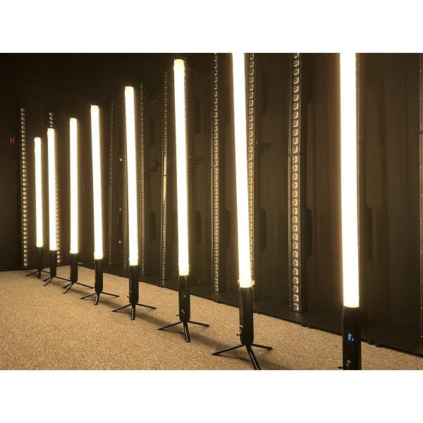 Outdoor Pixel Tube 72W Battery Operated LED Tube Light with Charging Case