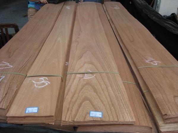 Sliced Natural Chinese Mindy Wood Veneer Sheet