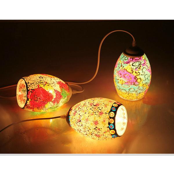 Turkish Style Retro Vintage Pendant Light island lamp single glass pendant lighting(WH-DC-36)