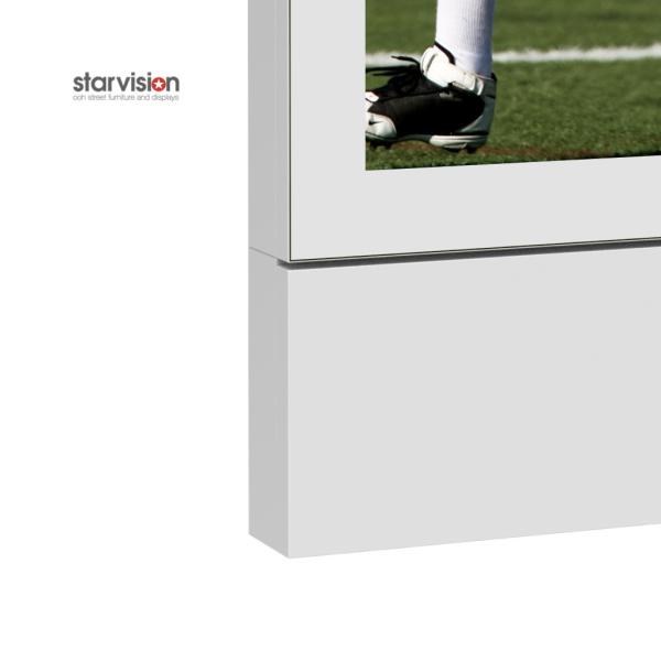 65inch Outdoor LCD Digital Signage Displays 4K Ultra HD Weather Proof
