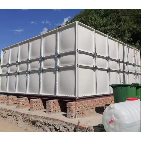 FRP water tank 1000L - 1000000L GRP panel tanks fiber water storage tank for sale 1m3 - 1000m3