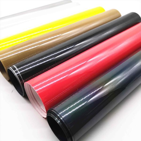 White Black Heat Transfer Vinyl Roll Wholesale Hi Viz Rainbow Iron Clothing Labels Logo