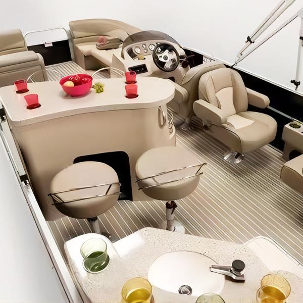 Résistance aux intempéries Pontoon Meubles de bateaux Accessoires de bateaux Résistant à la rouille