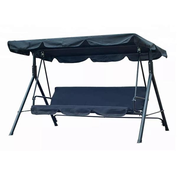 Cushioned Garden Patio Swing Chair 3 Seater Swinging Outdoor