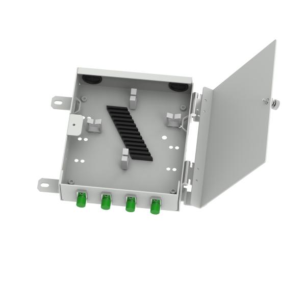 FC APC Type 4 Cores Terminal Box Best Fiber Optic Distribution Box for FTTX in Network