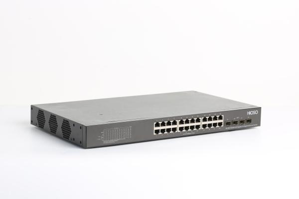 24 PoE Port 4 10G SFP Port POE Switch , Power Over Ethernet Switch