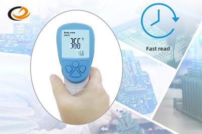 Luminous Display Digital Laser Thermometer , Blue Digital Temperature Gun