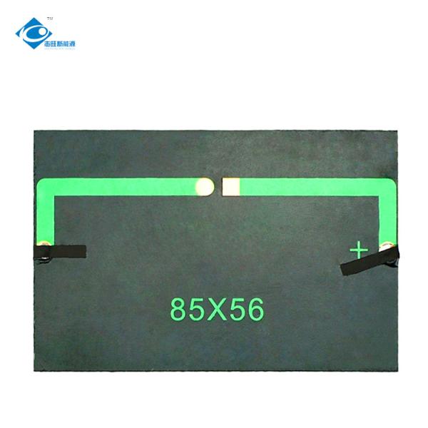 Painel solar solar de resina de cola Epoxy do módulo 0.6W do picovolt do silicone ZW-8556 fotovoltaico do painel solar de 110MA 5.5V