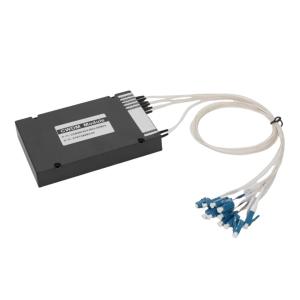 Ultra Low PDL Dual Fiber 4 Channels CWDM Mux Demux 1370-1530nm for Bidirectional