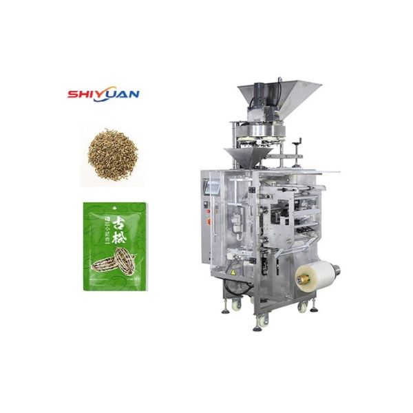 20-60bags/min Bean Packing Machine , Automatic Sugar Packing Machine 3KW