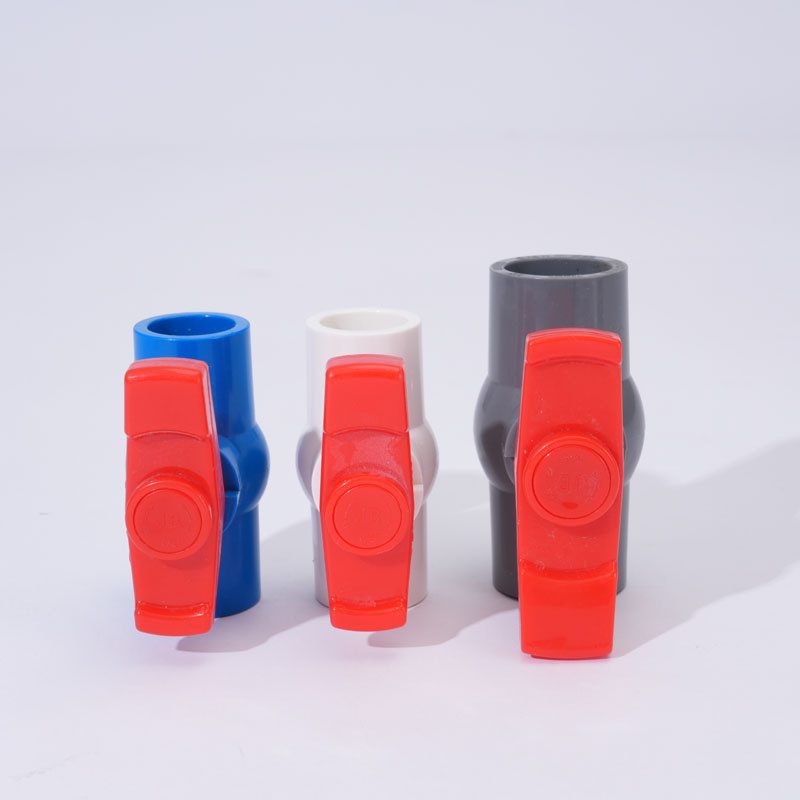 UPVC Plastic Ball Valve Used in Industrial Pipeline and Aquaculture Water