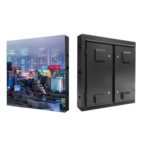P6.67 Outdoor Fixed LED Display Screen Rear Service Waterproof IP65 5500 nits