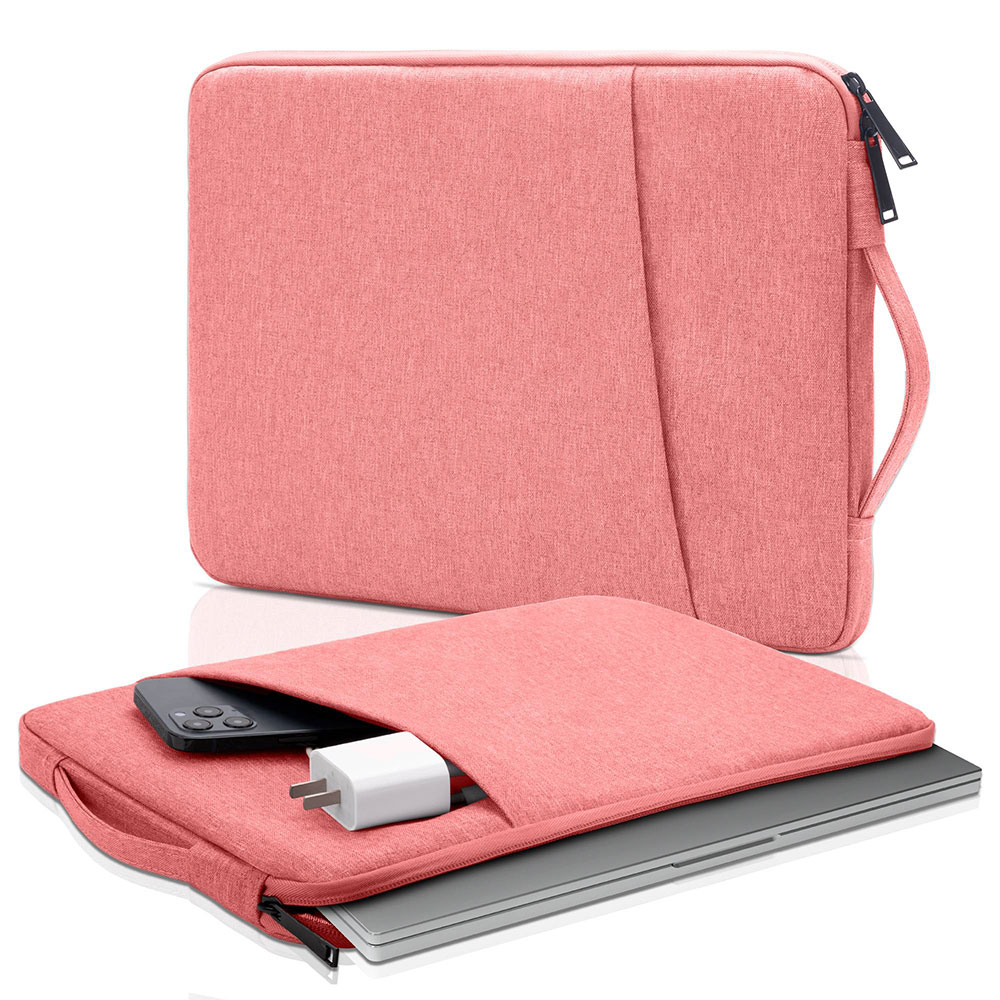 For Laudtec 15.6 Inch Laptop Handbag Waterproof Case Sleeve with Front Pocket Shockproof Briefcase Retractable Handle Carrier Wholesale OEM/ODM/Private Label