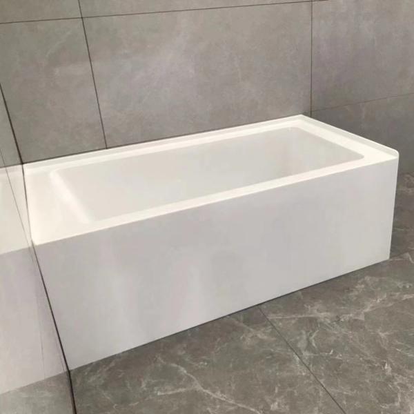 American Style Apron Skirt Freestanding Acrylic Bathtubs 60X32X20 with R&L
