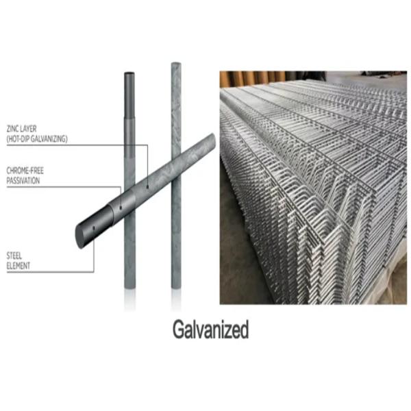 Square Hole Shape Hot Dipped Galvanized Welded Fence Panels For Protect Use