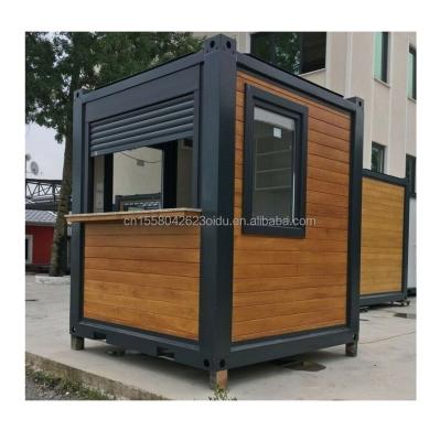 Salle de stockage modulaire mobile préfabriquée Container de livraison Container de bureau Container avec fenêtres en alliage d'aluminium 20 pieds ou 40 pieds