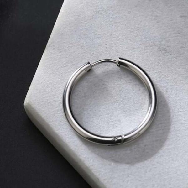 Fashion Body  Jewelry 4 Colors Fancy Jewelry Cheap Unisex Mini Hoop Stainless Steel Earring