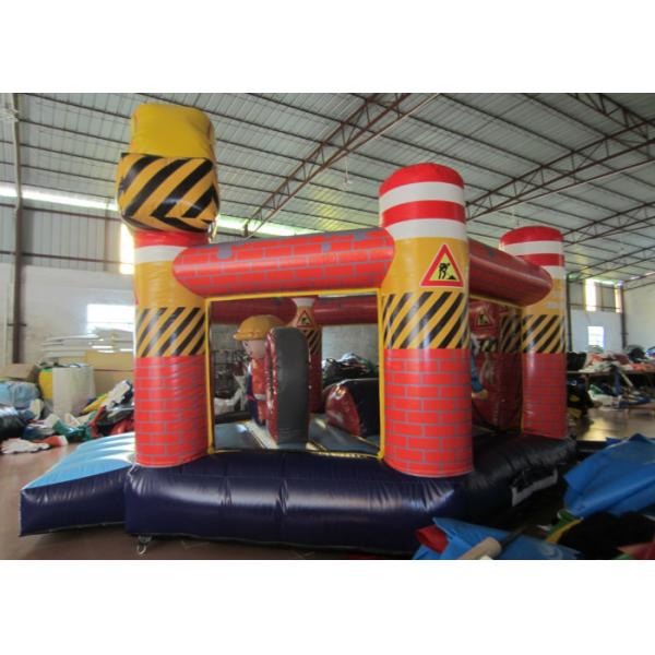 Новый надувной вышибала для строителей, надувной дом для прыжков на стройплощадке для продажи