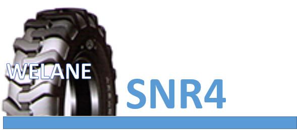 Black Round Agricultural Farm Tyres PR8 / PR10 / PR12 For Implement Vehicles