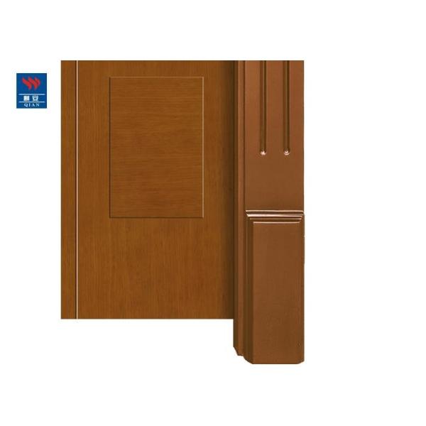 Exterior Fire Rated Front Composite WPC Wood Door