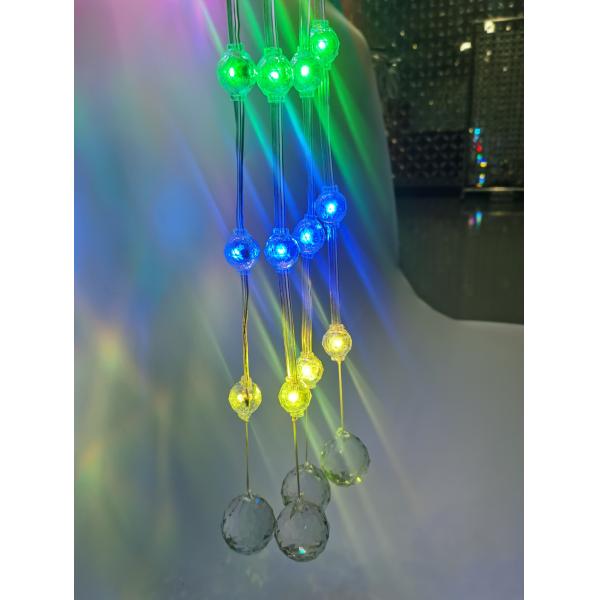 Световой источник пикселя 23*25 мм DMX512 Control Outdoor Crystal Light DC12V