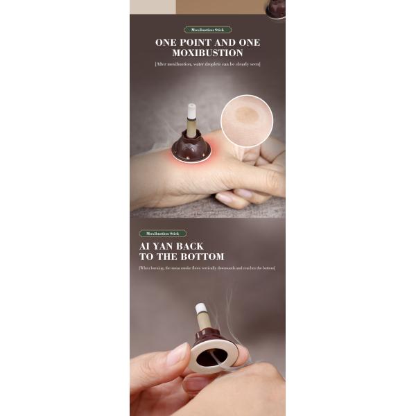 Traditional Chinese Medicine Pure Moxa Rolls Moxibustion TCM Acupuncture Therapy