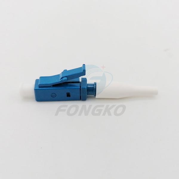Conector quente da fibra ótica da palavra simples 0.9mm do único modo das peças do conector ótico da fibra da venda LC/UPC