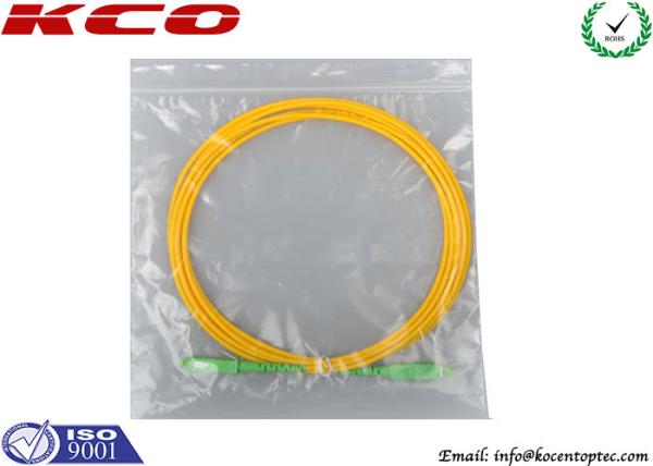 SC/APC Fiber Optic Patch Cord , SC/APC Patch Cable , SC/APC Patch Jumper