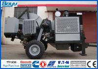 máquina do tensor de 50kN 5T para o equipamento de amarração aéreo com o redutor de velocidade alemão de Rexroth