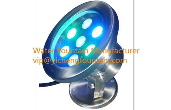 LED Underwater Fountain Lights Waterproof IP68 Fully SS 304 Material Stand Type