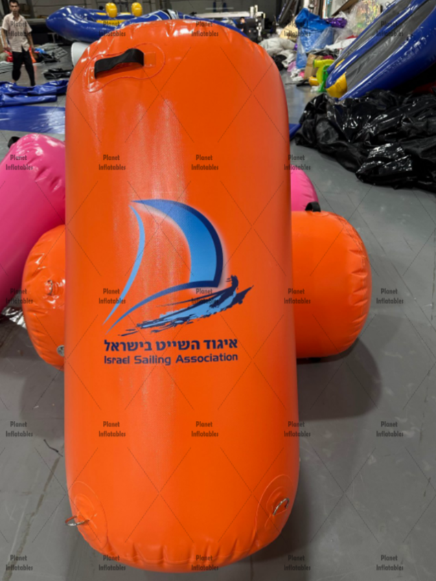 Custom Bright Color Inflatable Buoy Marker for Marine Events and Water Races
