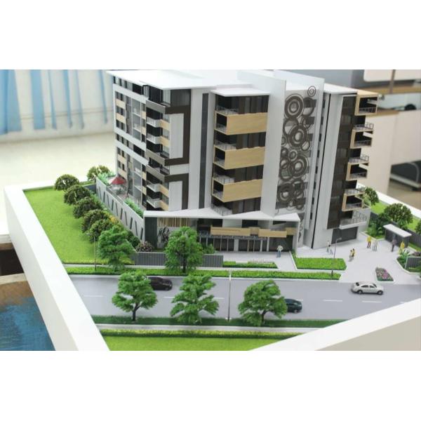 Абс/акриловый показ имущества модели структуры архитектуры по-настоящему