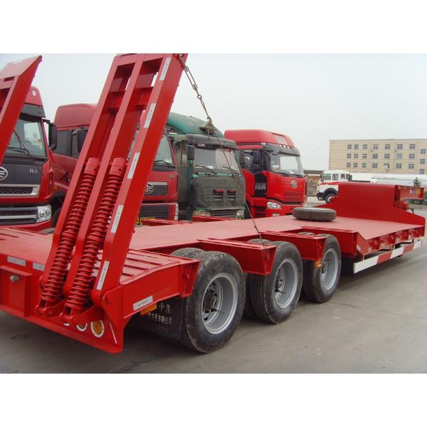 Fuwa 60 Ton Extendable Heavy Duty Semi Trailers 13 Ton  13000*3000*1650mm