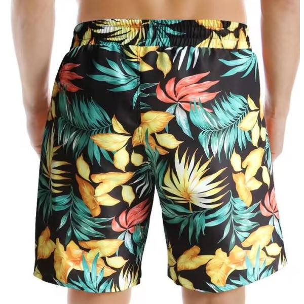Digital Print Quick Dry Mens Swimming Trunks