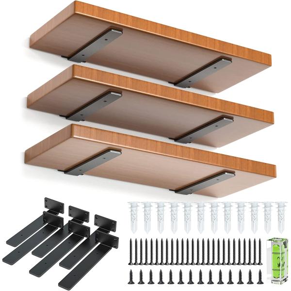 Промышленный стиль односторонний кронштейн с покрытием в порошке из литого железа Рустический промышленный дизайн