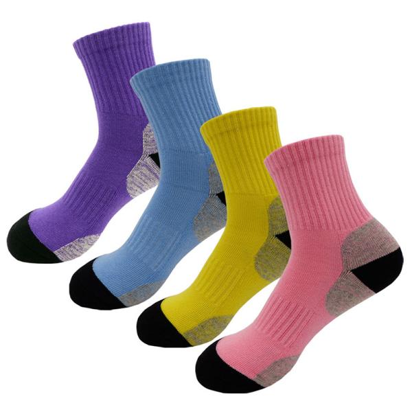 Women'S Men'S Athletic Compression Socks Antibacterial Snagging Resistant