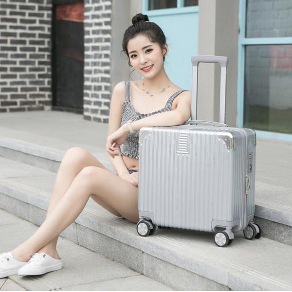 997 TSA lock ABS+PVC versatile Cup Holder luggage 20/24/28inch Travel luggage in Spinner Wheeled Trolley Luggage Bag Travel Case