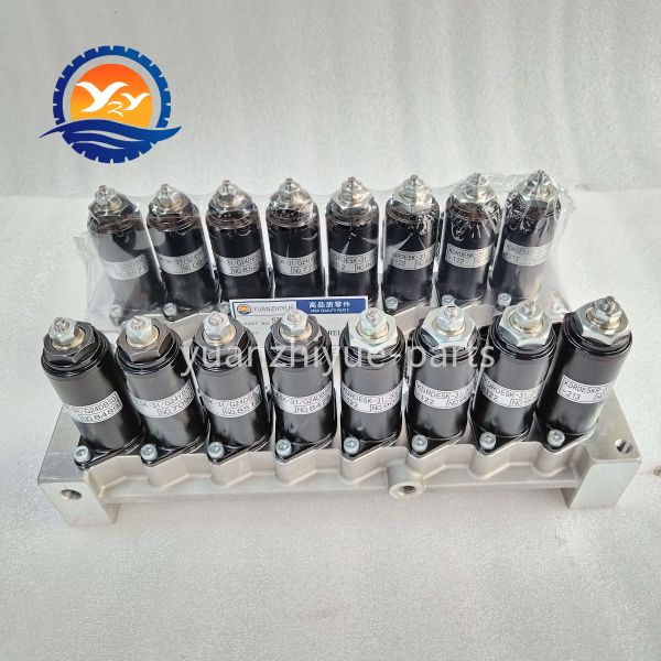 SK200 Solenoid Valve Assy YN35V00047F1 for Kobelco SK200-8 SK250-8 SK350-8 Excavator Solenoid Valve Parts