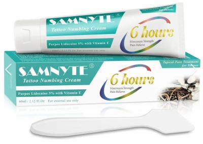 60 ml de Creme Para Alerta da Dor Creme Anestésico Para Tatuação Epilação