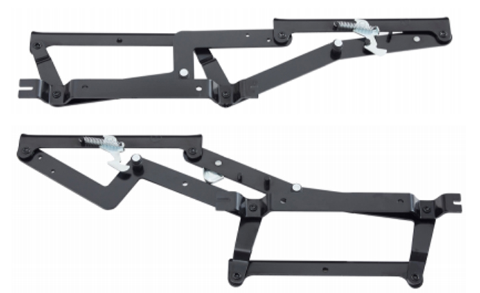 20 Precision Seamless Steel Tubes Cabinet Gas Lift Struts Black Furniture Hinge Durable Smooth Operation Ideal For Cabinets